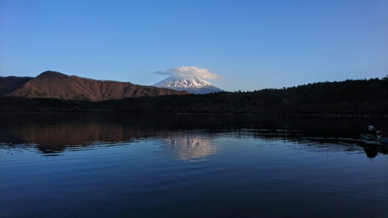 Greeting the day from the top of Japan – Mt Fuji