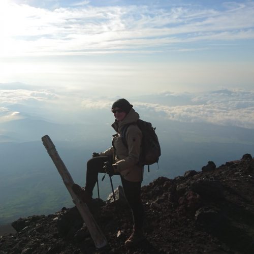 A happy me on the top  | Photo by Anuki's Corner